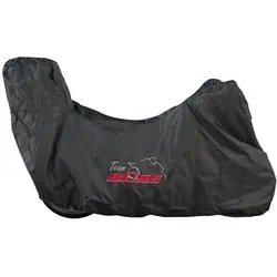 Büse Abdeckplane Motorrad mit Topcase, schwarz, Größe L - Wasserdichte Abdeckplane für Motorräder mit Topcase, kälte- und wärmebeständig, idealer Schutz für Ihr Motorrad bei jedem Wetter.