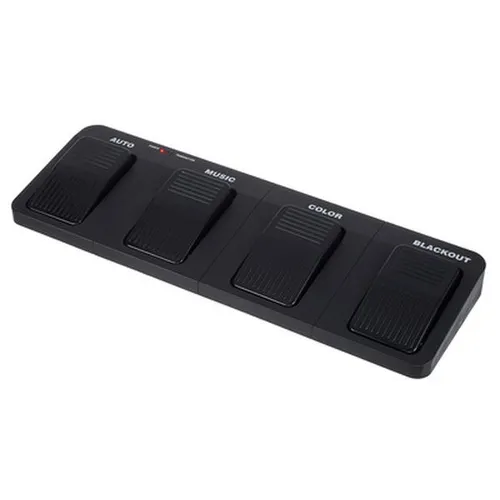Eurolite Footswitch KLS MK2 - Klammern & Halterungen, praktischer Funk-Fußschalter für KLS Lichtsets mit 9V Batterie, ideal für kabellose Steuerung und einfache Handhabung.