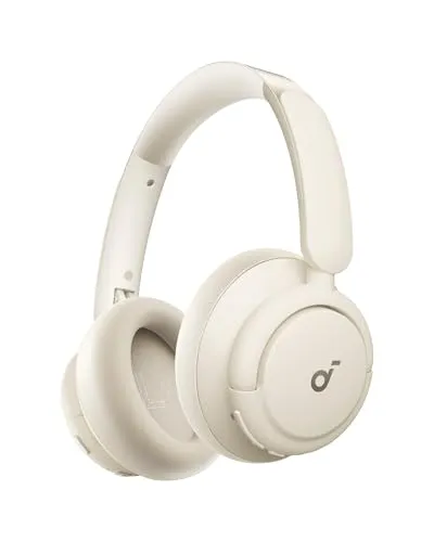 soundcore by Anker Life Q30 Hybrid Active Noise Cancelling Headphones with Multiple Modes, Hi-Res Sound, 40H Playtime, Fast Charge, Soft Earcups, Bluetooth Headphones, Travel (Weiß)