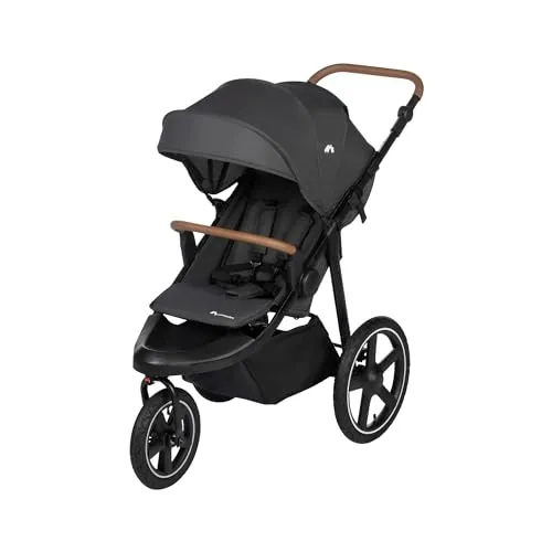 Kinderwagen Cloudy - Komfortabler All-Terrain-Kinderwagen, mit verstellbarem Sitz und Sonnenverdeck für höchsten Komfort