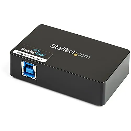 StarTech.com USB 3.0 auf HDMI DVI Adapter - Max. Bildauflösung 2048x1152, unterstützt Dual-Monitor-Setup und 5.1 Surround Sound Audio