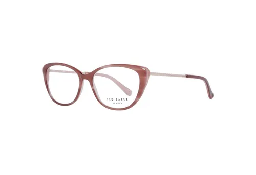 Ted Baker TB9198 250 51 Damenbrille in Rosa - Brillenfassungen mit stylischem Katzenaugen-Design, ideal für modebewusste Damen. Inklusive Original-Etui und aus hochwertigem Azetat gefertigt.