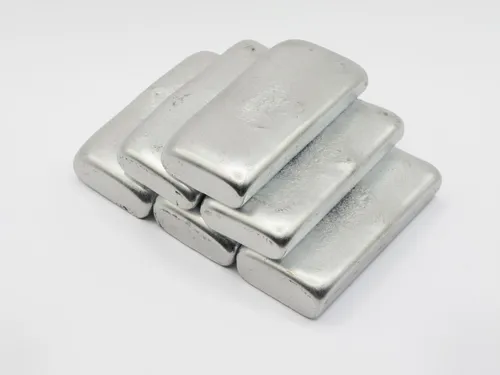 ZAMAK ZnAl4Cu1 in Barren, Gewicht: 500 g