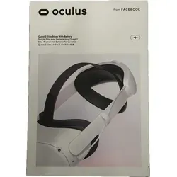 Elite-Riemen mit Batterie für Meta Quest 2 - Eigenständiges Virtual Reality-Zubehör mit integriertem Akku, der die Spielzeit verdoppelt und für maximalen Komfort sorgt – perfekt für lange Gaming-Sessions.