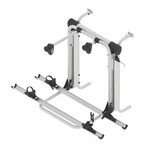 Br-Systems Bike-Lift Rail Heck-Fahrradträger für 2 Fahrräder/E-Bikes - Dachträger für 2 Fahrräder oder E-Bikes, ideal für sicheres Transportieren mit einfachem Anbau und stabiler Halterung.