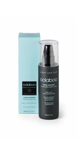 OOLABOO Moisty Seaweed 24 Benefits Instant Cure, 200 ml - Haarkuren mit 24 Vorteilen für sofortige Pflege und Schutz, ideal für gesundes und strahlendes Haar