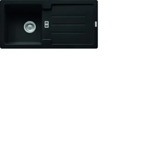 Franke Fragranitspüle STG 614-86 Onyx - Top Mount Spüle in edlem Onyx-Design, langlebig und pflegeleicht, ideal für moderne Küchen.