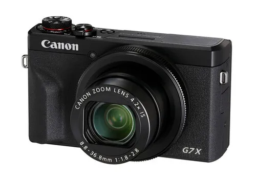 Canon PowerShot G7 X Mark III Kompaktkamera - Digitalkamera mit 20.1MP, 4K Filmaufnahmen und Bildstabilisierung für gestochen scharfe Bilder. Ideal für kreative Fotografen und Vlogger.