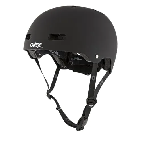 O'Neal Dirt Lid ZF Helm | Solid Black M-L (55-59 cm) - Motorradhelm für Unisex, ideal für BMX-Fahrer. Leicht mit nur 470 g und robustem Material für optimalen Kopfschutz.