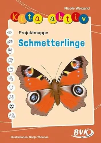 Kita aktiv Projektmappe Schmetterlinge | Kinder 2 - 6 Jahre