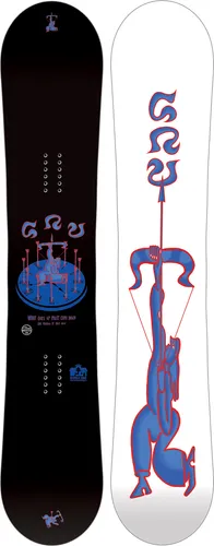 GNU HEADSPACE WIDE Snowboard 2026 - 155W - Das HEADSPACE WIDE Snowboard 2026 - 155W kombiniert kreativen Freestyle mit innovativer Magne-Traction-Technologie für optimalen Halt. Ideal für Park und Street, bietet es einen leichten und robusten Kern für maximale Performance.