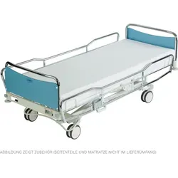 Lojer Krankenhausbett ScanAfia X ICU E-480, elektrisch verstellbar - Das Lojer Krankenhausbett ScanAfia X ICU E-480 vereint Ergonomie und Komfort. Mit elektrischer Höhenverstellung und einfacher Handhabung ist es ideal für den Einsatz in Kliniken und Pflegeeinrichtungen.