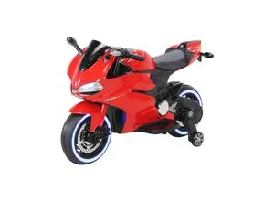 Kindermotorrad 1299SS - Elektromotorrad mit Soft-Start und LED-Leuchten - Kinderfahrzeuge - Das Kindermotorrad 1299SS bietet echten Spielspaß mit Soft-Start, LED-Leuchten und Soundmodul für aufregende Abenteuer!