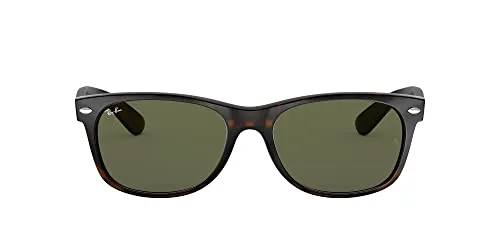 RAY-BAN NEW WAYFARER RB 2132 Sonnenbrille - Sportbrille mit 100% UVA & UVB Schutz, erhältlich in den Größen 52 und 55 mm, ideal für stilbewusste Unisex-Träger.