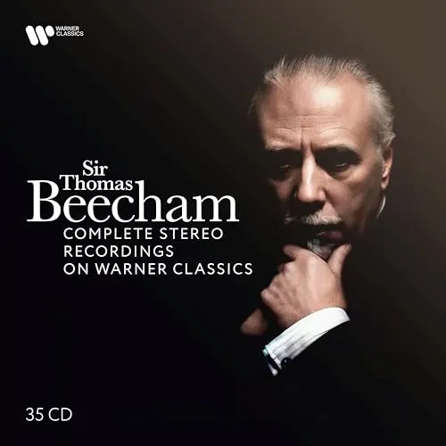 Beecham-Compl.Stereo Recordings auf Warner Classics - Sinfonien mit vollständigen Stereo-Aufnahmen von Sir Thomas Beecham – ein Muss für Klassikliebhaber!