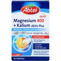 Abtei Magnesium 400 + Kalium 30 ST