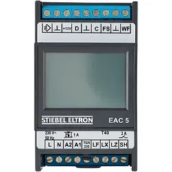 STIEBEL ELTRON EAC 5 Aufladesteuerung - Armaturen mit präziser Steuerung, ermöglicht effizientes Laden bei 230 V, kompakte Maße von 5 cm Breite und 6 cm Länge.