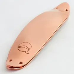 lefreQue Solid Silver / Gold plated Rose 106 mm - Hochwertige Resonanzblättchen aus rosé-vergoldetem Silber, Länge: 106 mm, für Tuba, Euphonium & Flöte. Verbessert Klangqualität und Ansprache, Band separat bestellen!