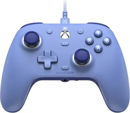 GameSir G7 SE Wired Controller für Xbox Series X|S - Blau - Gamepad für Xbox Series X/S, Xbox One & Windows 10/11 mit Hall-Effekt Joysticks für präzise Steuerung und komfortable Gaming-Sessions dank ergonomischem Design und 3,5-mm-Audioanschluss.