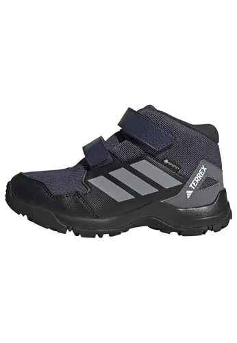 ADIDAS TERREX SKYCHASER MID GORE-TEX KIDS E - Wasserdichte Wanderschuhe für Kinder - Wanderschuhe mit GORE-TEX Membran für trockene Füße und griffiger Traxion Sohle für optimale Performance auf Trails. Ideal für junge Abenteurer!