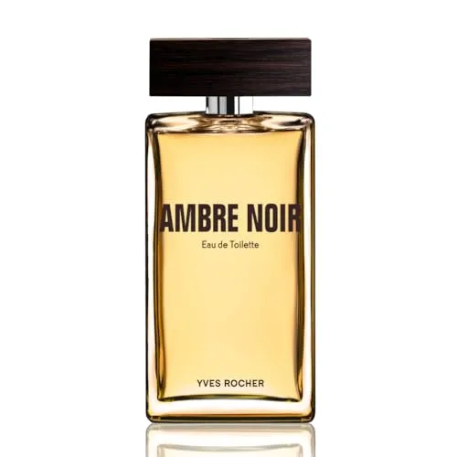 Yves Rocher AMBRE NOIR Eau de Toilette 100 ml - Eau de Toilette für Herren mit intensiv-holziger Duftnote, vereint Eleganz von Zeder und Lavendel mit sinnlichen Nuancen der Tonka-Bohne. Perfekte Geschenkidee für stilbewusste Männer.