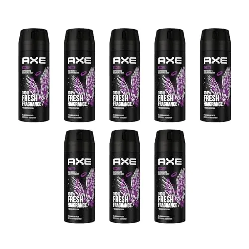 AXE Bodyspray Excite 150ml – Aluminiumfreies Deodorant für Männer - AXE Bodyspray Excite – 48 Stunden Schutz vor Körpergeruch mit Fragrance Boost Technology und unwiderstehlichem Duft nach Kokosnuss, Haselnuss und Karamell.