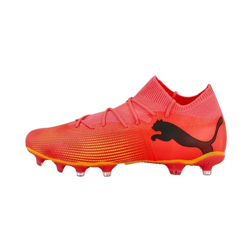 Puma FUTURE 7 MATCH FG/AG - orange - Leistungsstarker Fußballschuh mit adaptiver Passform, ideal für schnelle Bewegungen auf dem Platz. Das Dynamic Motion System sorgt für optimale Traktion und Agilität.