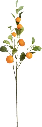Mica Decorations Kunstpflanze Mandarinenzweig 104 cm orange