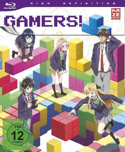 Gamers! - Gesamtausgabe - Blu-Ray - Anime Blu-Ray Gesamtausgabe, FSK 12, mit deutscher und japanischer Sprache sowie deutschen Untertiteln für ein authentisches Seherlebnis.