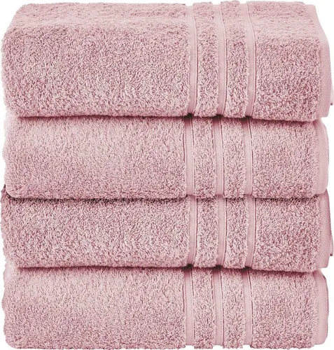 done.® Handtuch Set Daily Uni, 4-teilig - Handtuch-Sets mit saugfähigem Walkfrottier, ideal für jeden Tag und verleiht deinem Bad einen stilvollen Look.