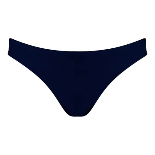 PUMA Damen Bikinislip Bikiniunterteil Bikinihose Brazilian Slip, Farbe:Blau, Artikel:-001 Navy, Größe:L