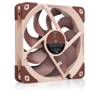 Noctua NF-A12x25 G2 PWM – Premium 120mm PC-Lüfter - Hochwertiger Gehäuselüfter mit revolutionärer Kühlleistung und nahezu unhörbarem Betrieb. Ideal für CPU-Kühler und Wasserkühlung, ausgestattet mit innovativer Technologie für optimale Leistung.