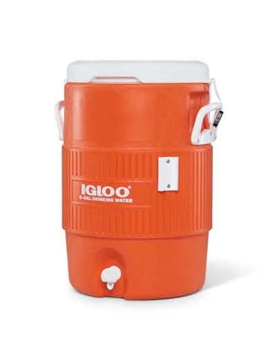 Igloo 5 Gallon Seat Top Getränkespender – 19 Liter - Kochutensilien: Ultratherm-Isolierung hält Getränke bis zu 3 Tage kühl, ideal für Teamsport und Outdoor-Aktivitäten.