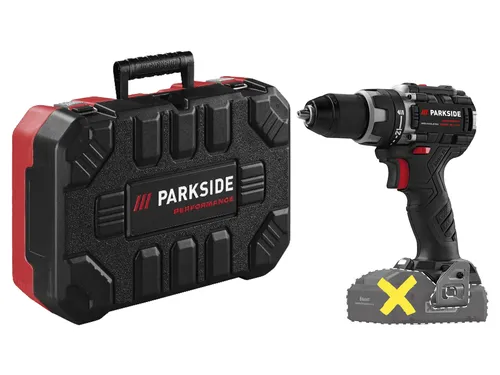 PARKSIDE PERFORMANCE 20 V Akku-Bohrschrauber "PABSP 20 Li C4", ohne Akku - ohne Ladegerät