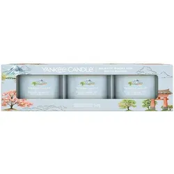Majestic Mount Fuji 37g Glasvotivkerze 3er Pack