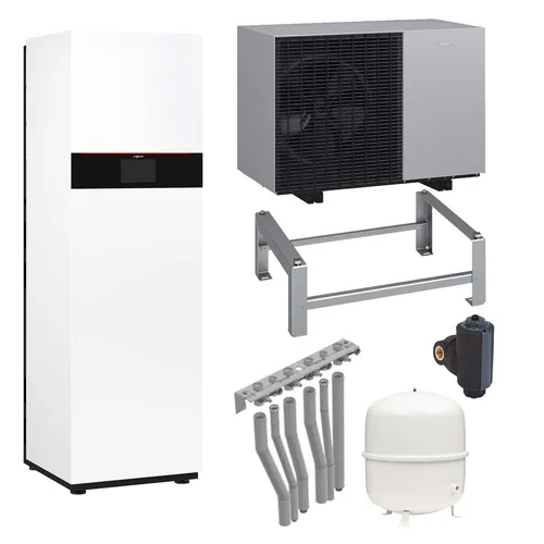 Viessmann Vitocal 151-A Luft/Wasser-Wärmepumpe 5 kW AWOT-M-E-AC 151.A06 230V