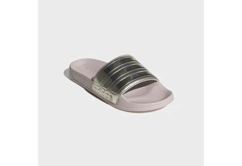 adidas Adilette Shower Slides in Eislila und Gold - Bequeme adidas Adilette Shower Slides in Eislila mit goldenen Akzenten. Ideal für den Alltag oder nach dem Sport – stylisch und komfortabel.