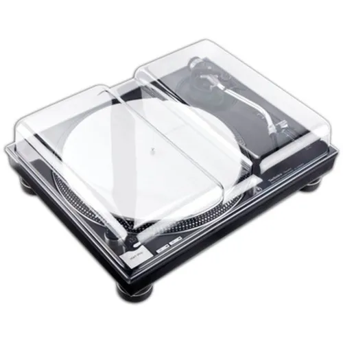 Decksaver Technics SL-1200, SL-1210 (MK1-MK7) - Robuste Staubschutzabdeckung für Technics SL-1200/SL-1210, schützt vor Staub, Schmutz und Flüssigkeiten, ideal für DJs und Musikliebhaber.