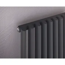 XIMAX Paneelheizkörper Fortuna Twist 1800x595x105 mm, 1004 Watt, Anthrazit - Heizkörper, elegantes Design und hohe Effizienz für eine optimale Wärmeverteilung in Ihrem Zuhause.