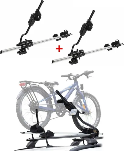 Farad P-Style Dachfahrradträger bis 25 kg - Fahrradträger mit TÜV-Zertifizierung, schneller Montage und weichen Haltepolstern für maximalen Schutz Ihres Fahrrads.