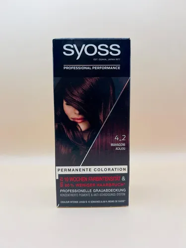Syoss Classic Permanente Coloration 4-2 Mahagoni 1St