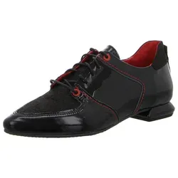 Simen Damen Schnürschuhe 39371 - Schwarz, 38-42 - Elegante Damen Schnürschuhe in Schwarz, ideal für den Alltag. Bequem und stilvoll, perfekt für jeden Anlass.
