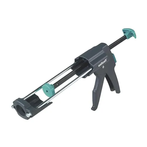 wolfcraft MG 600 PRO - Mechanische Kartuschenpresse für 310 ml Kartuschen, Profi-Ausführung mit hohem Anpressdruck und automatischem Tropfstopp