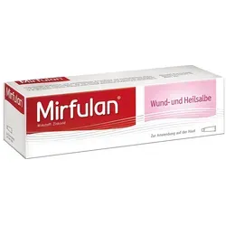 Mirfulan Wund- und Heilsalbe - Arzneimittel zur schnelleren Heilung wunde Haut, angereichert mit Zinkoxid und Vitaminen A & D für optimale Pflege und Schutz.