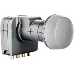 Fuba DEK 407 Quattro LNB - Multischalter mit LTE Filter, optimale Mobilfunkabschirmung für HDTV, 4K und 3D Empfang