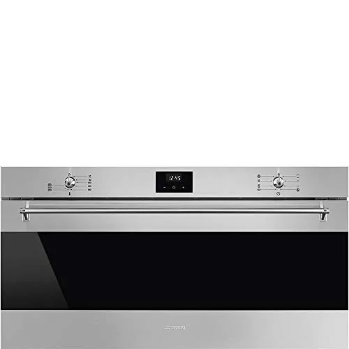 Smeg SFR9300X 85L Multifunktionsofen - Integrierter Elektrobackofen in Edelstahl - Backöfen mit 85L Garraum, selbstreinigend und energieeffizient (A+). Ideal für vielseitiges Kochen mit 8 Programmen und innovativer Vapor-Clean-Funktion.