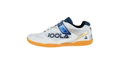 Joola TT-Shoe Court Junior Hallenschuh Weiß – Größe 30 EU - Hochwertiger Hallenschuh für junge Tischtennisspieler, bietet optimalen Halt und Komfort beim Spielen.