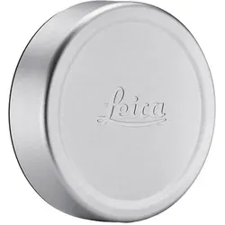 Leica Objektivdeckel Q silber eloxiert 49mm 56037 - Zubehör für Fotografie: Passend für die Q3, schützt zuverlässig vor Schmutz, Staub und Feuchtigkeit.