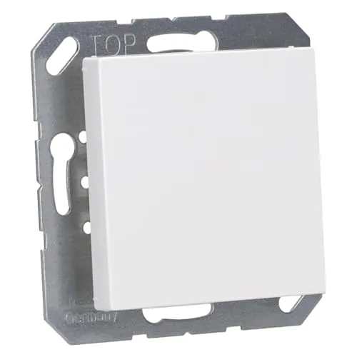 Jung A594-0WW Blind-Abdeckung (Thermoplast) Alpinweiß Serie A