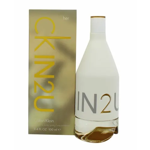 Calvin Klein CK in 2u for her - EDT Eau de Toilette 100ml - Eau de Toilette Spray mit 100 ml, ideal für den täglichen Gebrauch, bietet einen frischen und femininen Duft.